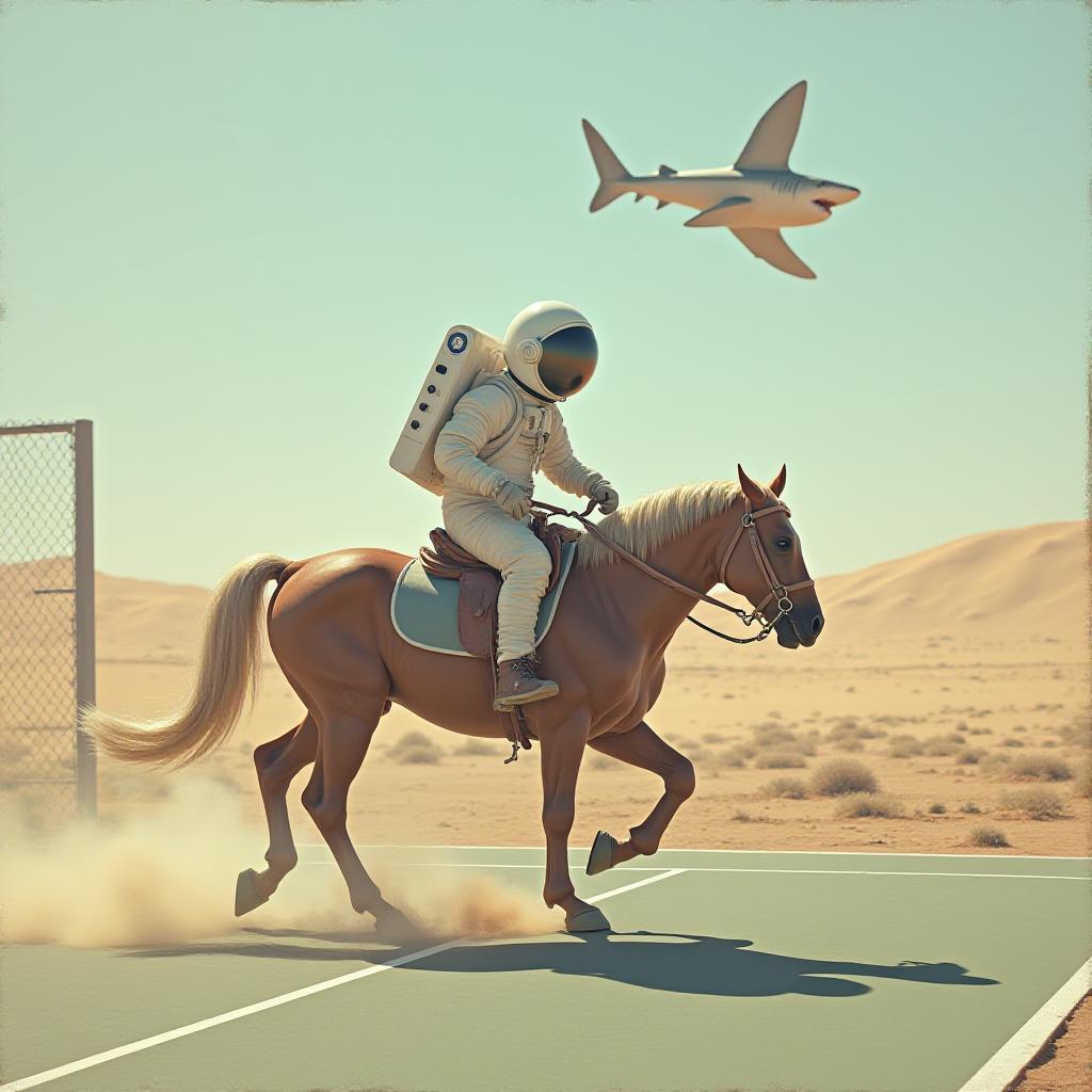 Astronaut +comma seed 42